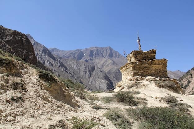 A mountain cabin in the Dolpa district of Nepal